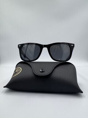 Ray-Ban RB4420 Sunglasses Black Frame Dark Grey Lens 65mm New With Box